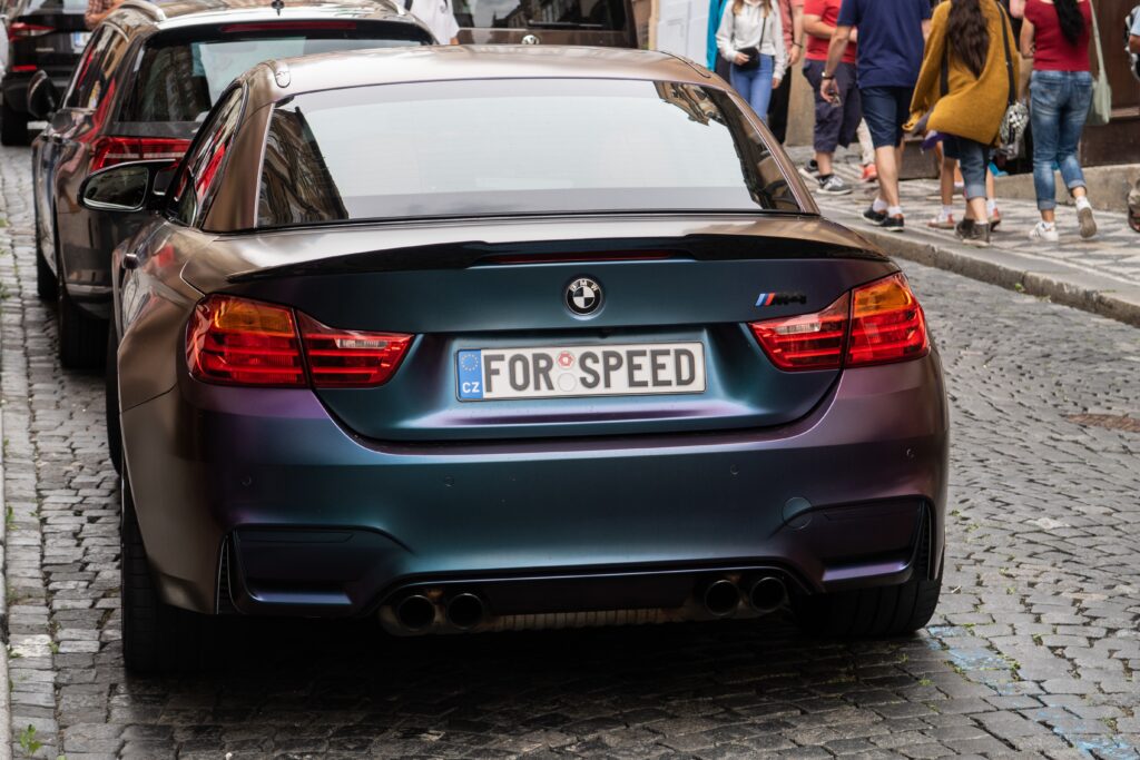 customised number plates